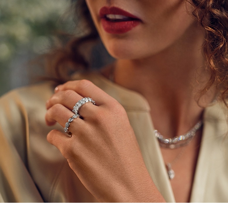 Custom eternity bands